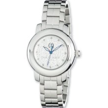 Charles Hubert Ladies Stainless Steel Swarovski Crystals Dial Watch XWA3282