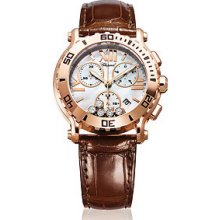 Chopard Happy Sport Chronograph Rose Gold Watch 283581-5003