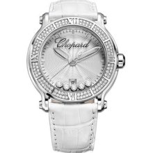 Chopard Women's White Diamond Dial Watch