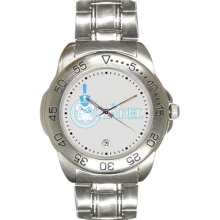 Citadel Bulldogs Men's Gameday Sport Watch with Stainless Steel Band