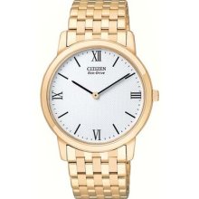 Citizen - Gents Eco-drive Gold Tone Bracelet - Ar1123-51a