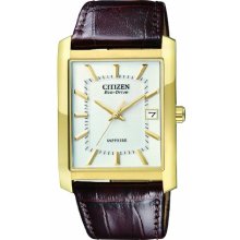 Citizen Gents Leather Strap Eco-Drive BM6782-01A Watch