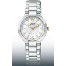 Citizen Ladies wrist watches: Firenzia 2-Tone Steel ep5984-52a