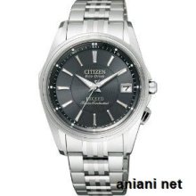 Citizen Lineup Exceed Men's Ebg74-2644 Silver X Black Watch