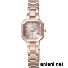 Citizen Lineup Xc Eco-drive Ladies Xcb38-9152 Gold X Pink Watch