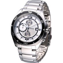 Citizen Men Oxy Chronograph Watch White An3440-53a