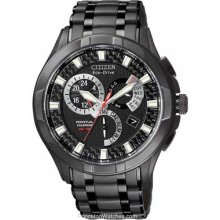 Citizen Mens Calibre 8700 Perpetual Calendar Alarm Black BL8097-52E