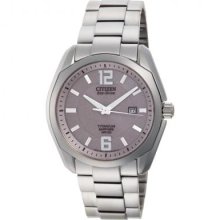 Citizen Titanium Date 100m Mens Watch Bm7080-54a