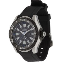 Citizen Watches Promaster GMT Men's Strap Black Dial BJ7065-06E