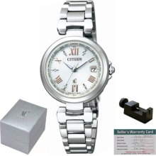 Citizen World Multiband Eco-drive Lady's Watch Ec1030-50a Radio Controlled