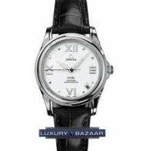 Co-Axial Automatic Chronometer Ladies (SS / Silver / Croc Leather)