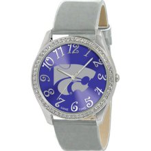 Col-gli-ksu Kansas State University Wildcats Ladies Glitz Watch