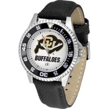 Colorado Buffaloes CU NCAA Mens Leather Wrist Watch ...