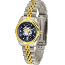 Connecticut Huskies UCONN Womens Anochrome Gold Watch