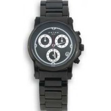 Cross Men's Milan Chronograph Black Metal Watch