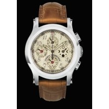 Cuervo y Sobrinos, Robusto Tri-Calendr Moonphase Chrono, 2859.1CH