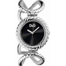 D&G Ladies Silver Toned Linked Bracelet DW0717 Watch