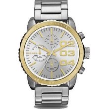 Diesel Dz5321 Stainless Steel Chronograph 42mm Fast Shipping