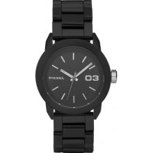 Diesel Ladies Women's Black Resin Acrylic Plastic Watch Dz5263