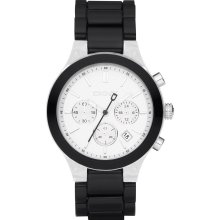 DKNY Chronograph Black Aluminum Women's Watch NY8264