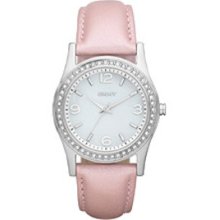 DKNY Glitz Mother-of-Pearl Dial Women's Watch #NY8482