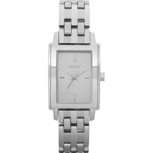 Dkny Steel Rectangle Bracelet Silver Dial Women's Watch Ny8491 Newest