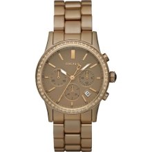 DKNY Women's NY8324 Gold Tone Stainles-Steel Quartz Watch with Mo ...