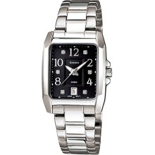 Dress Fashion Womens Casio Sheen Stainless Steel 50m Watch She-4023d-1adr