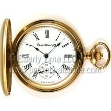 Dueber Watch Co Swiss Wind Up Pocket Watch HC RN Gold