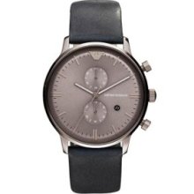 Emporio Armani Ar0388 Classic Chronograph Light Brown Men's Watch On Sale Now