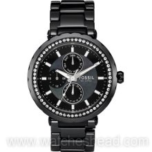 F Swarovski Crystal Ceramic Ladies Watch