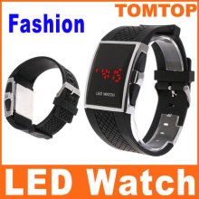 Fashion LED Digital Wrist Sport Watch Clock Women Man