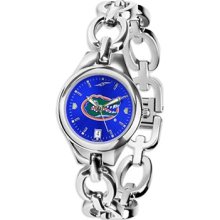 Florida Gators Ladies Stainless Steel Eclipse Open Link Watch