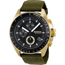 Fossil DE5017 Decker Black Dial Men's Watch