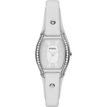 FOSSIL FOSSIL Molly Three Hand Leather Watch - White