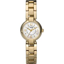 Fossil Gold Stainless Steel Women's Watch ES2851