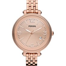 Fossil 'Heather' Bracelet Watch, 42mm Rose Gold