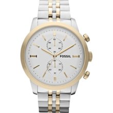 Fossil Men's Townsman Stainless Steel Watch â€“ Two-tone Fs4785