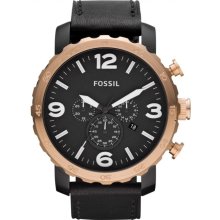 Fossil Nate Leather Men's Watch JR1369