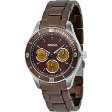 Fossil Stella Aluminum Es3033 Wrist Watch For Women