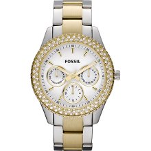 Fossil Stella Silver and Gold