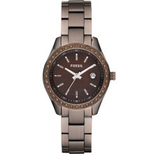 Fossil Watches Women's Copper Dial Copper Stainless Steel Copper SS/C