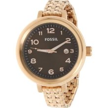 Fossil Women's Bridgette AM4389 Gold Stainless-Steel Quartz Watch with