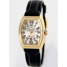 Franck Muller Lady Conquistador 8005LSCREL Yellow Gold Watch