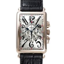 Franck Muller Long Island Chronograph 1200CCAT White Gold Watch