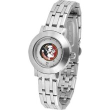 FSU Florida State University Ladies Stainless Steel Watch