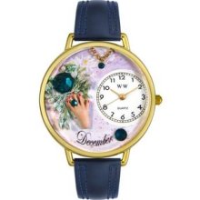 G-0910012 Birthstone Jewelry: December Birthstone Watch in Gold