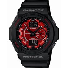 G-Shock Dual Movement Watch, 42mm Black/ Red