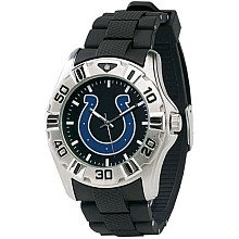 Game Time Indianapolis Colts Silver-Tone Mvp Watch - Men