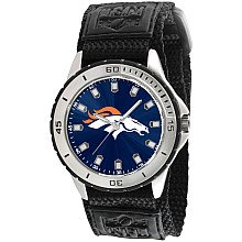 Gametime Denver Broncos Veteran Velcro Watch